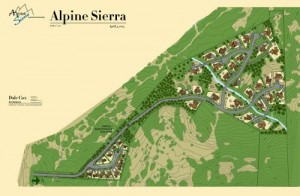 Alpine Sierra subdivision map