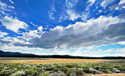 beautiful Martis valley trail